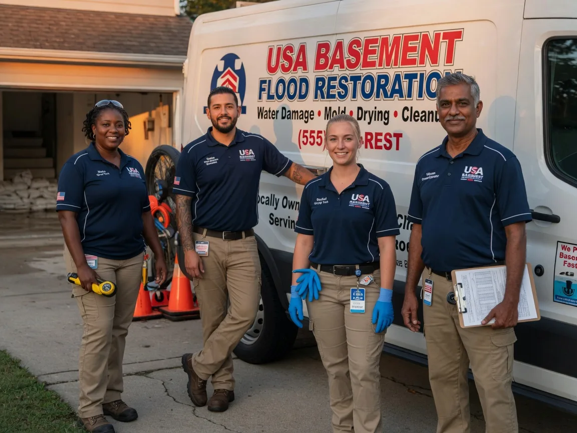 Basement Flood Cleanup company in Jamestown, OH